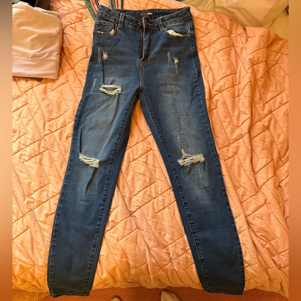 Fashion Nova High Rise Skinny Jeans